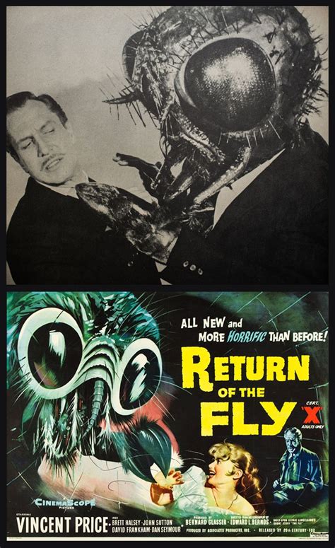 Return Of The Fly Classic Horror Movies Vincent Price Classic Sci