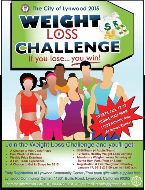 Weight Loss Challenge Poster Ideas Weightlol