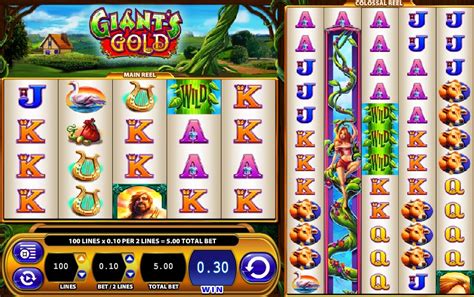 Giants Gold Colossal Reels Slot Wms Gaming