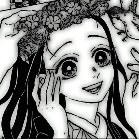 Nezuko Kamado Icon Manga Kamado Slayer Demon Female Sketch Manga Art Art Background Manga