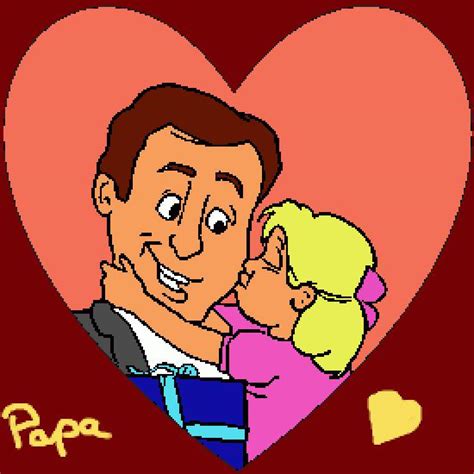 Carte fête des pères (version papy disponible) avec empreinte main au dos. Un coloriage de Fete des peres réalisé par gh