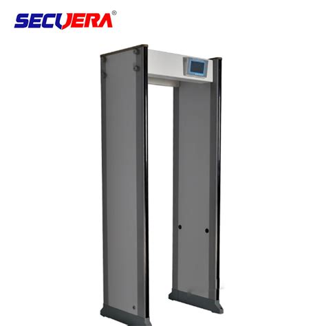6 Zones Archway Metal Detector Walk Through Security Scanners For