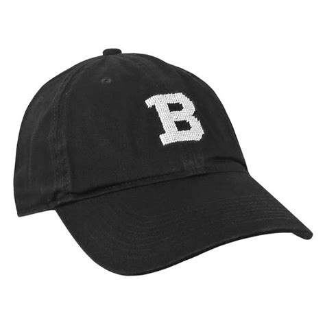 Smathers And Branson Needlepoint Hat With B The Bowdoin Store