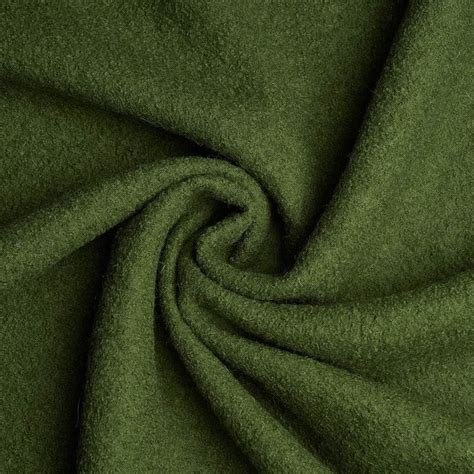 Fabian Boiled Wool Loden Fabric 100 Virgin Wool Activefabrics