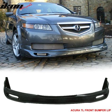 Compatible With 04 06 Acura Tl Base Sedan 4dr Jdm Front Bumper Lip