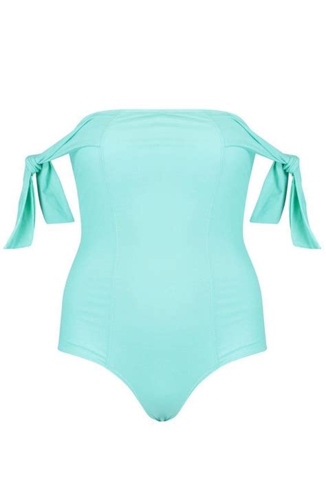 15 Of Our Favorite Off The Shoulder One Piece Swimsuits Who What Wear Uk