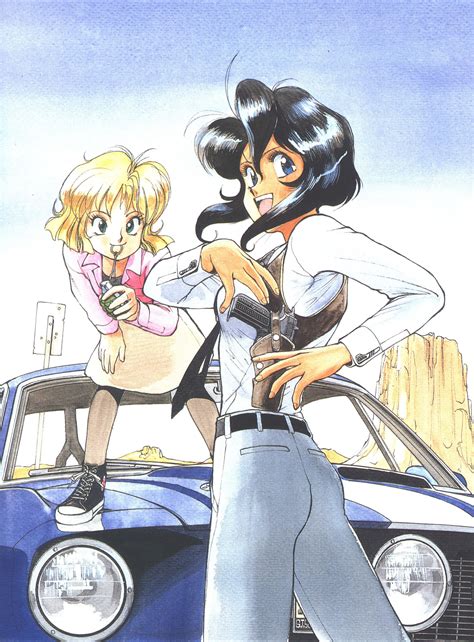 Rally Vincent And Minnie May Hopkins Gunsmith Cats Drawn By Sonoda