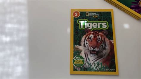 Tigers National Geographic Kids Level 2 Обзор Youtube