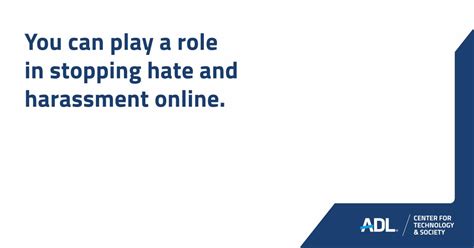 Adl On Twitter You Can Play A Role In Stopping The Spread Of Hate Online Learn How To Report