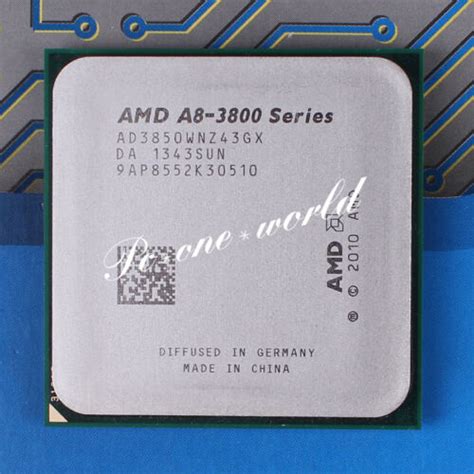 100 Ok Ad3850wnz43gx Amd A8 3850 29 Ghz Quad Core Processor Cpu