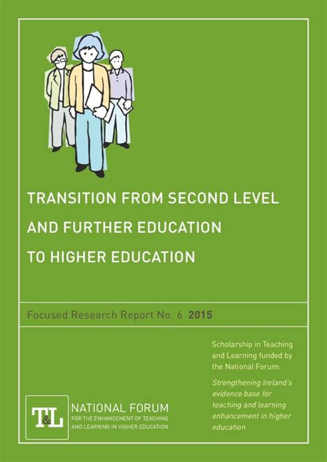 Transition From Second Level And Further Education To Higher Education