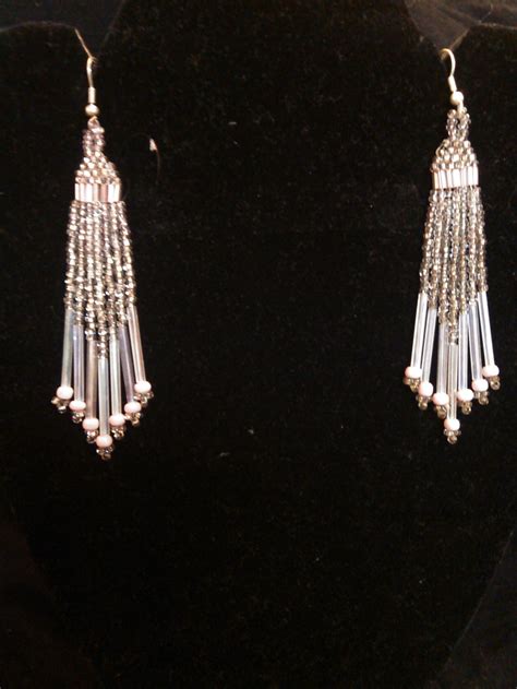 Pink And Clear Chandelier Earrings Etsy