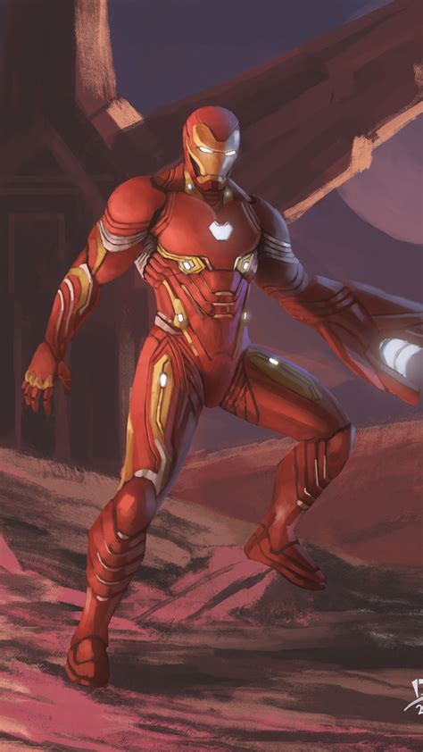 2160x3840 Iron Man Nanosuit In Avengers Infinity War Sony Xperia Xxz