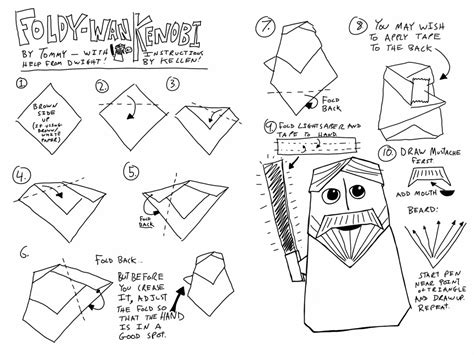 24 Marvelous Photo Of All Origami Yoda Instructions