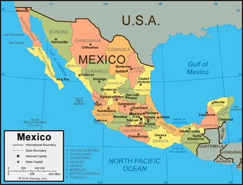 Map De Mexico Con Nombres Maps Catalog Online Images