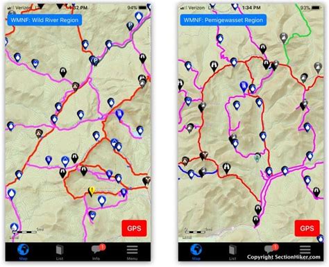 Gps Enabled Trail Guide Apps Vs General Purpose Gps Navigation Apps