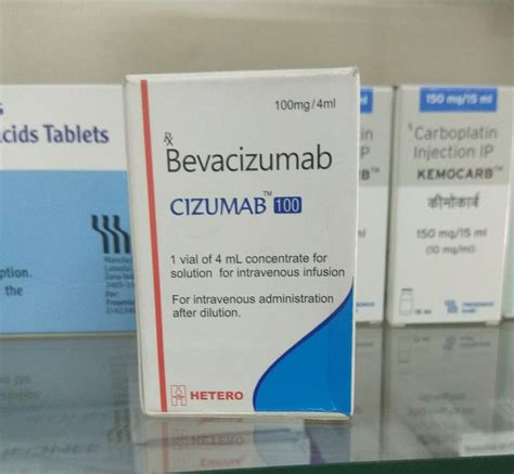 Cizumab 100 Mg Bevacizumab Injection At Rs 4200 In Thane Id 19209163955