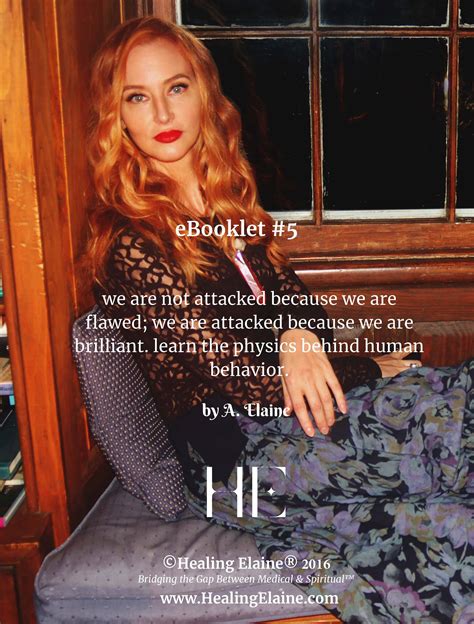we are not attacked because we are flawed; we are attacked 