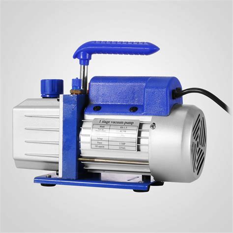 4cfm 13hp Air Vacuum Pump Hvac Refrigeration Kit Ac Manifold Gauge Set