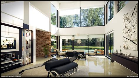 Modern House Interior Wip 1 By Diegoreales On Deviantart