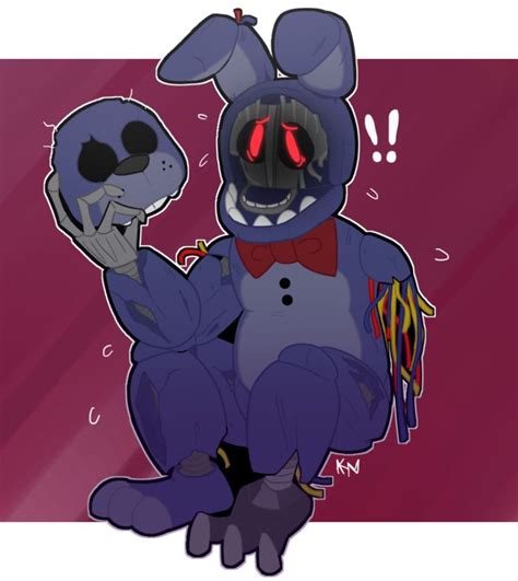 Hey Lets Face It Bonnie Is Still Lovable With Or Without A Face Anime Fnaf Fnaf Drawings