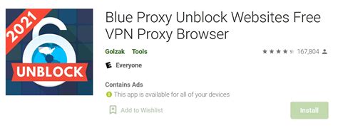 Blue Proxy Unblock Websites Free Vpn Proxy Browser Teknoreview
