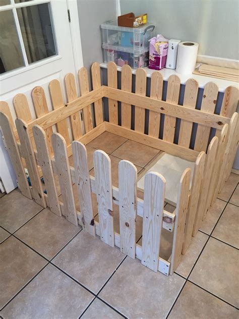 Get the best deal for indoor dog pens from the largest online selection at ebay.com. wooden puppy dog pen made from old pallets | Dog pen, Dog playpen, Dog rooms