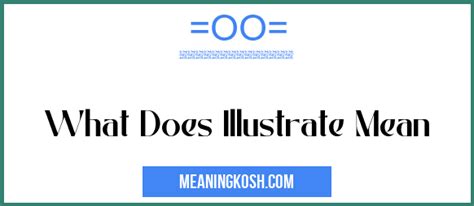 What Does Illustrate Mean Meaningkosh