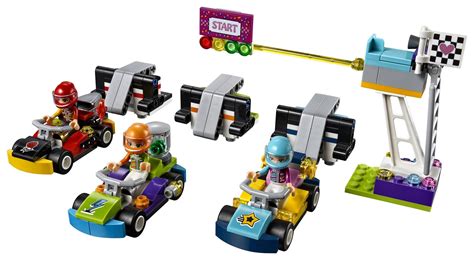 Lego Friends The Big Race Day 41352 Building Kit Mini Go Karts And Toy