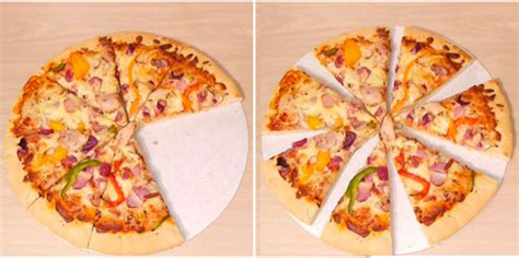 Como Pegar O Maior Pedaço Da Pizza Sem Que As Pessoas Percebam
