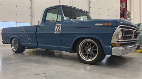 This Modded 1972 Ford F 100 Can Tackle Any Autocross Course Video