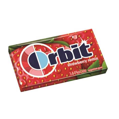 Wrigleys Orbit Gum Strawberry Remix One Source America Inc