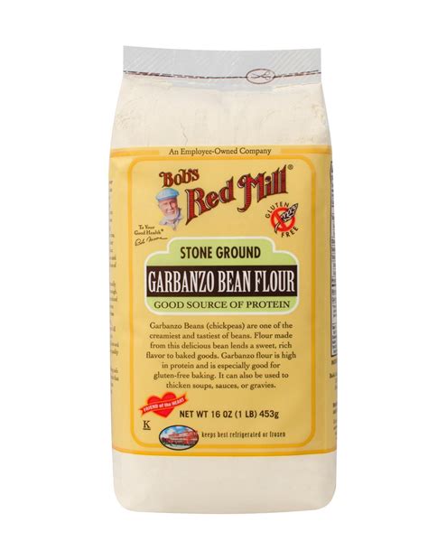Unless recipes specific other flour types, most baking recipes are created with the. Bob's Red Mill Gluten Free Garbanzo Bean Flour 4/16oz - Mill Creek General Store