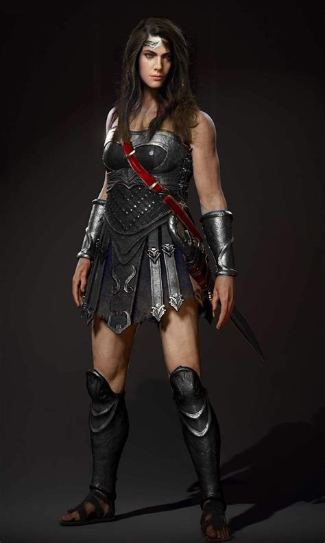 Ac Odyssey Kassandra Warrior Woman Assassins Creed Artwork