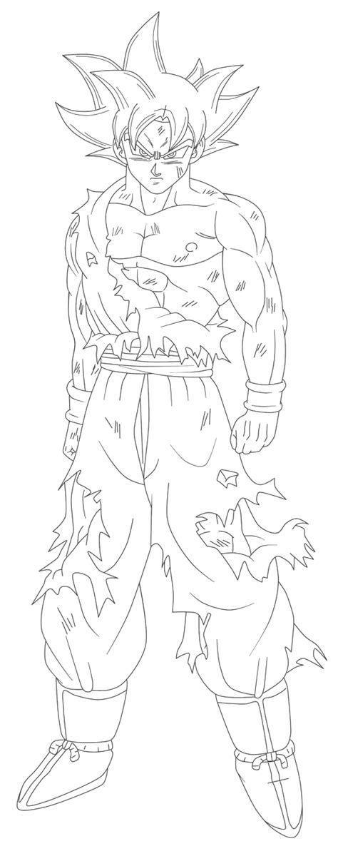 √ Ultra Instinct Goku Coloring Pages Coloring Book Poster Collection
