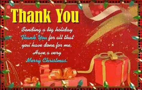 Sending A Big Holiday Thank You New Year Wishes Thank You Wishes