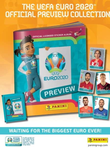Uefa euro 2020 will take place between 11 june and 11 july 2021. UEFA EURO 2020 ™ PREVIEW, коллекция наклеек (Panini)