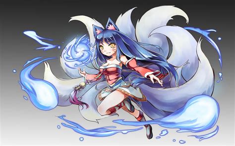 Anime Fox Girl Wallpaper