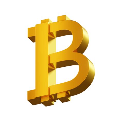 Golden 3d Bitcoin Logo 9370568 Png