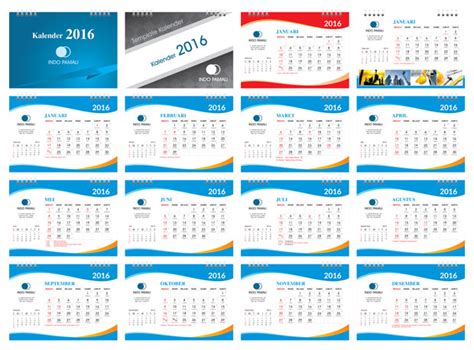 Kalender meja 2020 ini berbahan kertas dari jenis art carton 210 gr pnp duplex dengan jenis penopang adalah kertas karton. Download Gratis Kalender 2016 Corel CDR | Percetakan Tangerang