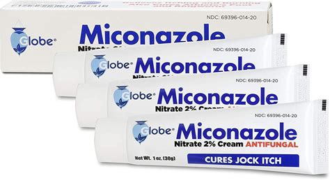 Miconazole Nitrate 2 Antifungal Cream 1 Oz 3 Pack X 1 Oz Tubes