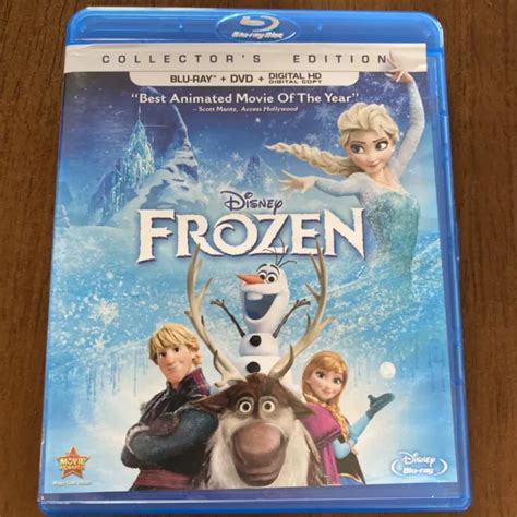 Disney Frozen 2 Disc Blu Ray Dvd Collectors Edition Same Day