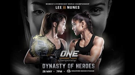 Angela Lee Defends One Womens Atomweight World Championship Against Istela Nunes Fightnews Asia