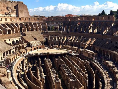 Seating In The Colosseum Colosseum Rome Tickets