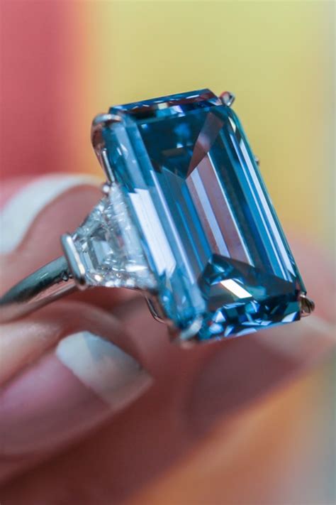 Oppenheimer Blue Diamond Ring Is One Of Most Expensive Rings At