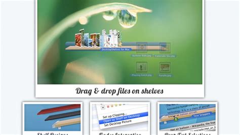 Organise Your Mac With Desktopshelves