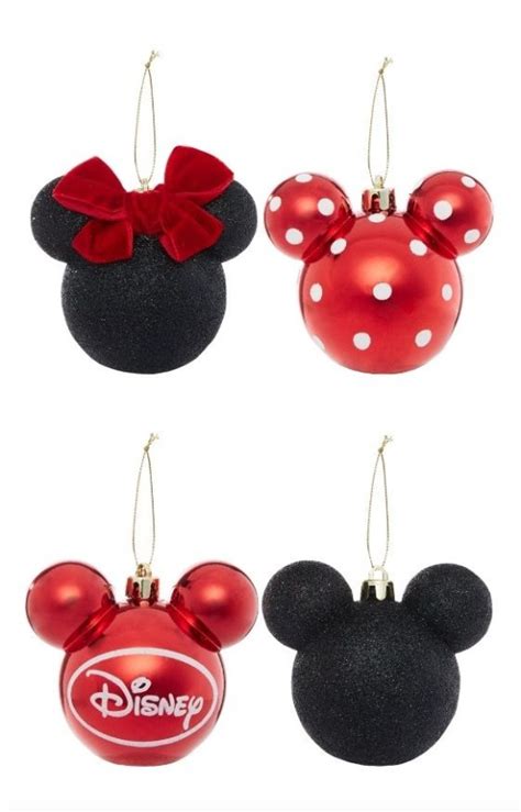 Primark Is Selling Mickey And Minnie Mouse Themed Christmas Baubles