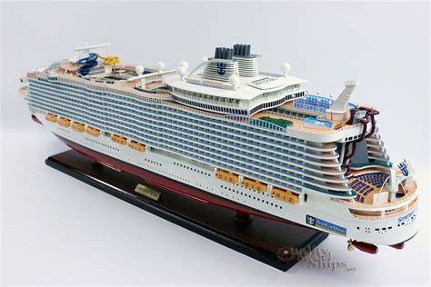 Ms Symphony Of The Seas Ocean Cruise Liner Wooden Ship Model 36 Scale