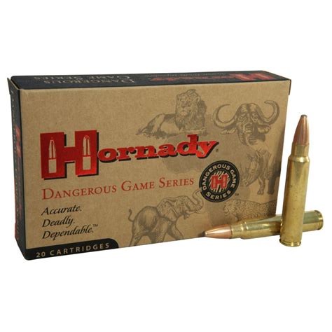 Ammo 375 Ruger 270gr Hornady Dangerous Game Superformance Spire Point