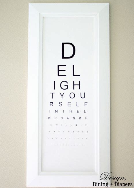 Diy Eye Chart Tutorial Taryn Whiteaker Designs Eye Chart Eye Chart